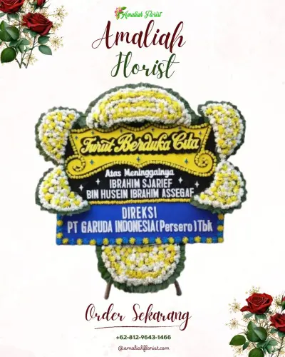 Papan Bunga Duka di Cantigi